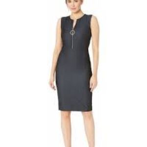 Calvin Klein Dresses - Calvin Klein Denim Zip Sheath Calvin Klein Dresses - Calvin Klein Denim Zip Sheath